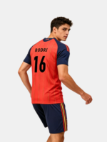 Rodri, the tough defensive midfielder: Fan version jersey of the Spanish national team's "passing and possession core" - Image 2