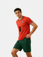 Bruno Fernandes, the "Midfield Commander" of the Portuguese national team: Fan Edition Jersey