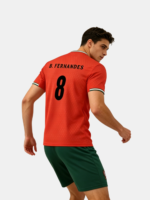 Bruno Fernandes, the "Midfield Commander" of the Portuguese national team: Fan Edition Jersey - Image 2