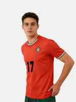 R. Leão's Wild Run Down the Wing: Portugal National Team "Speed ​​and Passion" Fan Edition Jersey