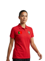 Portuguese national team Red Elite fan polo shirt