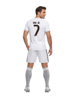 Vini Jr. #7 Real Madrid 24/25 Home Jersey - Image 2